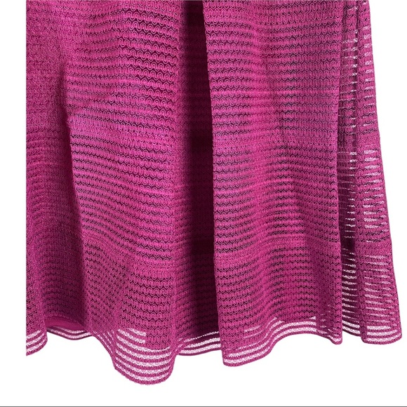 Torrid Striped Sheer Flared Skirt Women's Size 0 (Large) - Picture 6 of 8